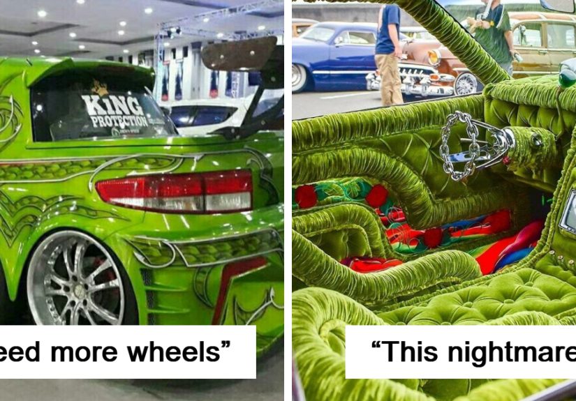 30 Hilarious Car Mod Fails That Turned Dream Rides Into Roadside Jokes (New Pics)