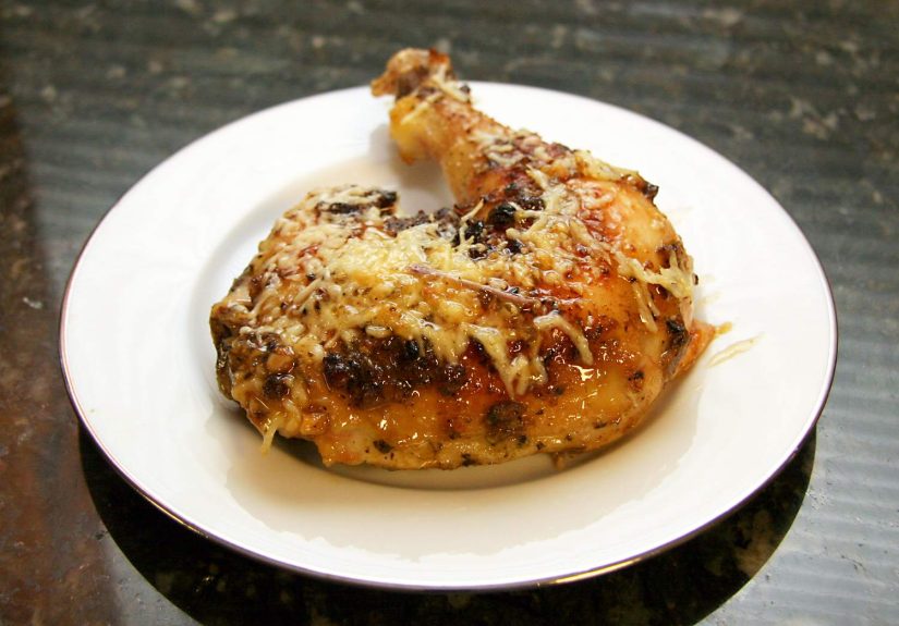 Baked Pesto Parmesan Chicken Recipe With Garlic
