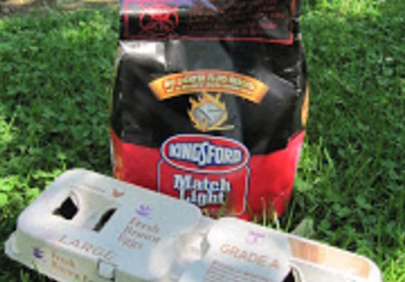 Eggs-Tra Special Campfire Starter