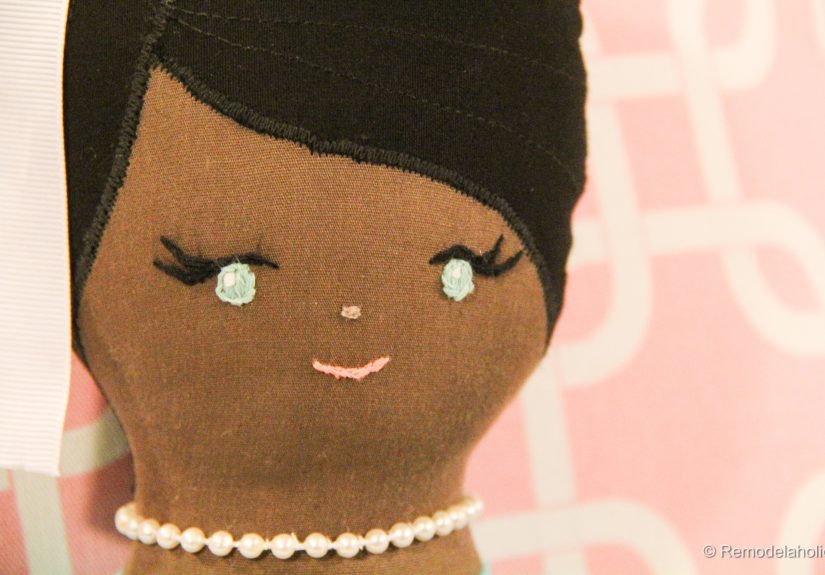 Handmade Ballerina Doll Pattern; Day 3