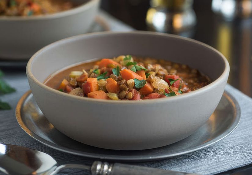 Hearty Lentil and Vegetable Soup