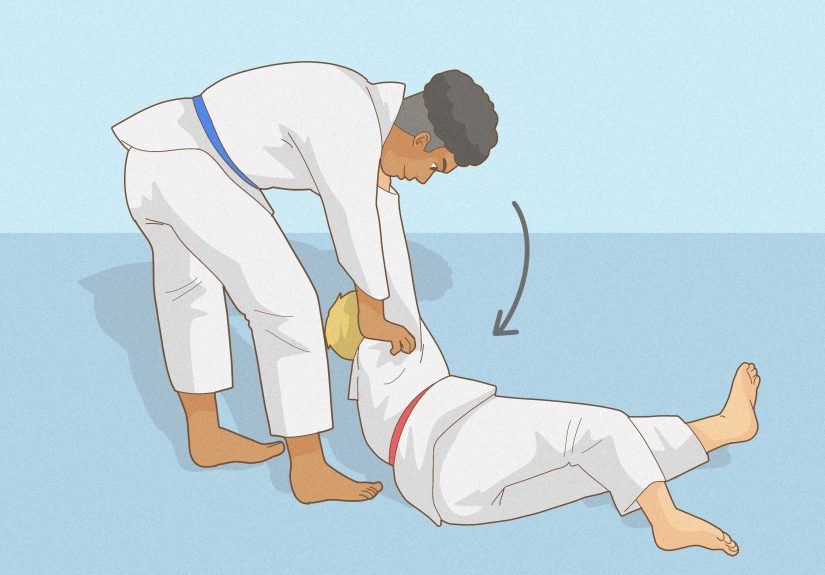 How to Flip Someone over Your Shoulder: 4 Steps