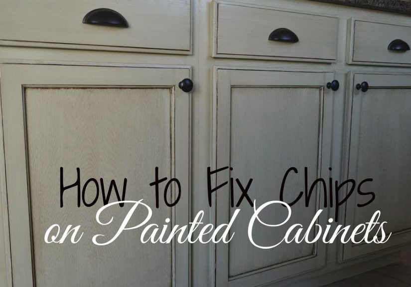 How to Touch Up Chipped Paint and Maintain Painted Cabinets