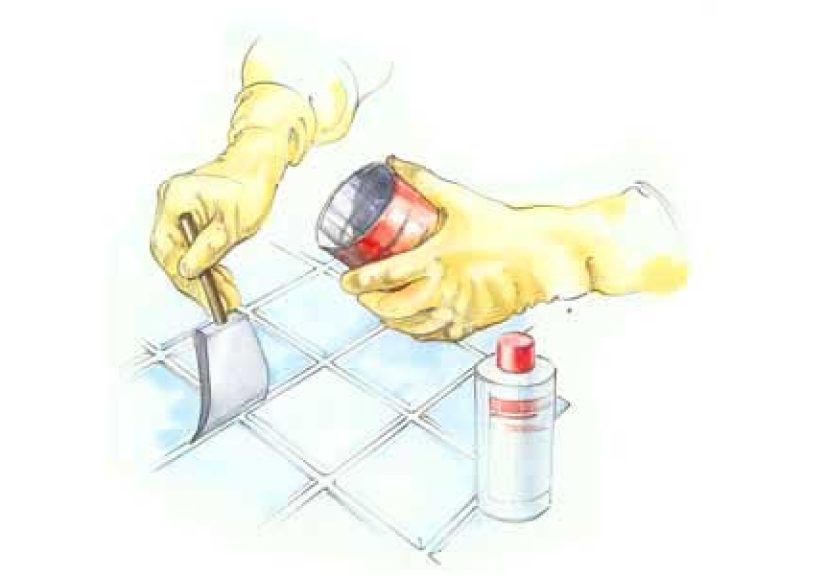 Protecting Grout After an Installation