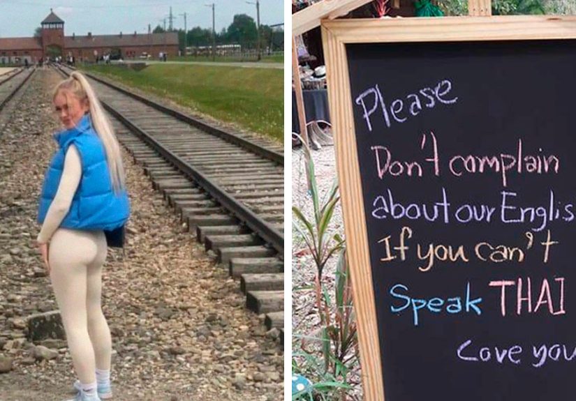 50 Tourists Who Got Shamed Online For Their Unbelievably Rude Behavior