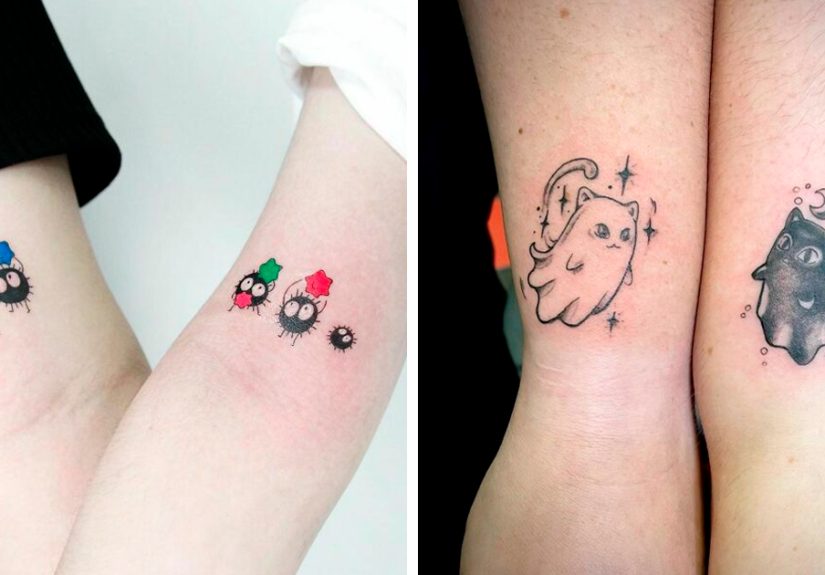 98 BFF Tattoo Ideas Because Friends Don’t Let You Do Silly Things Alone