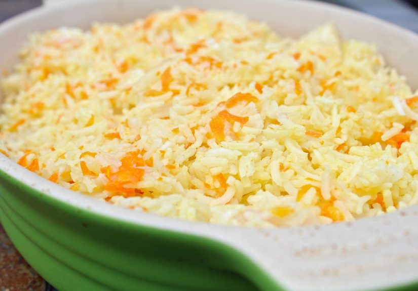 Basmati Rice With Carrots Recipe