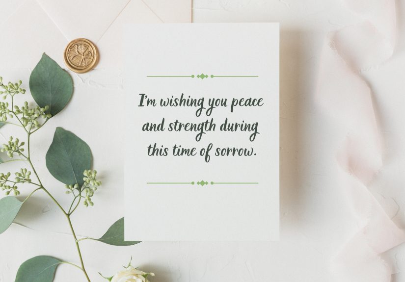 Condolence Message Generator