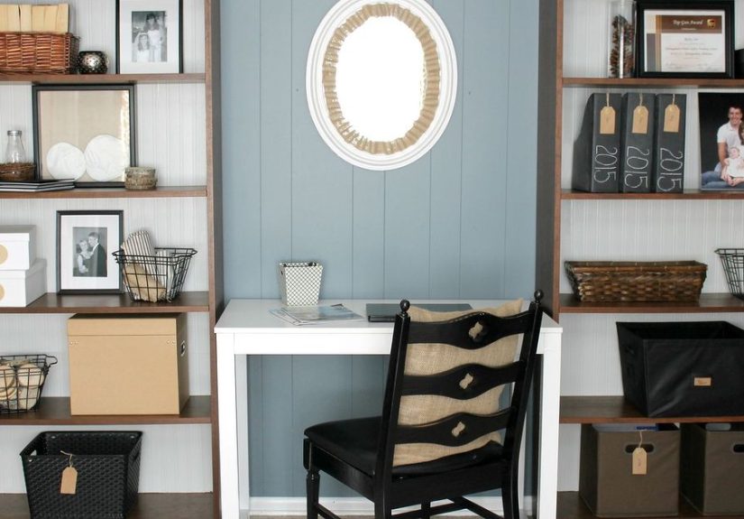 Farmhouse Chic Office Makeover