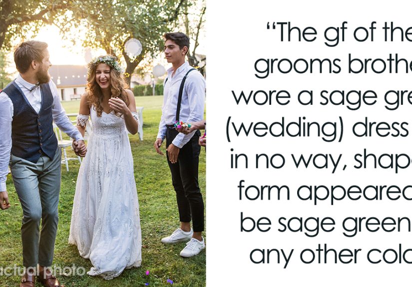 Folks Don’t Hold Back Dragging This Lady Who Thought It Was OK To Dress Like This To A Wedding
