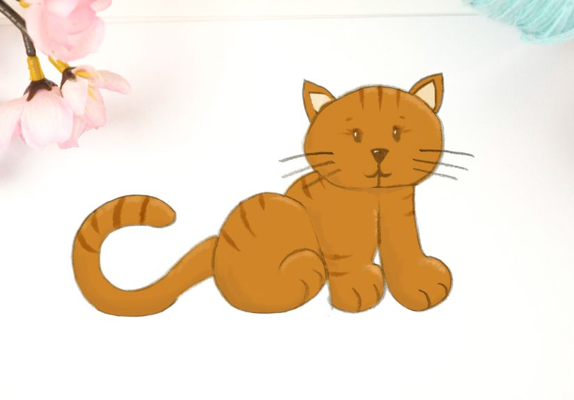 How to Draw a Cat Using the Word Cat: 5 Steps (+ Pictures)
