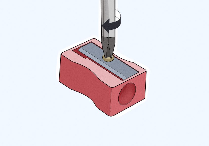 How to Remove the Blade from a Pencil Sharpener Safely