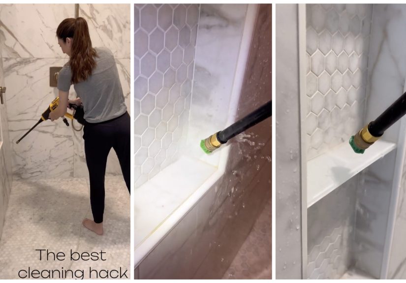 Is the TikTok Hack of Pressure Washing Showers Brilliant or Dangerous?