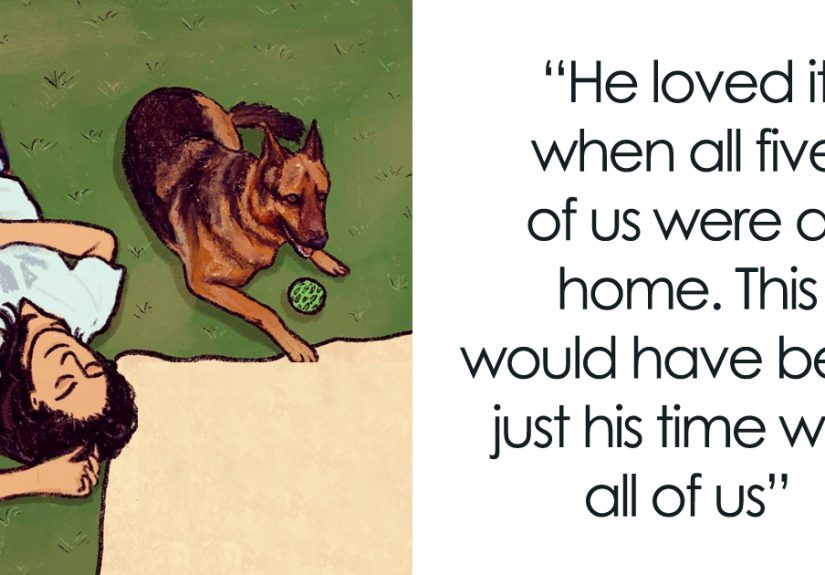 My Series Of Illustrations Looking At The Relationships Of People And Their Pets In The Lockdown (16 Pics)