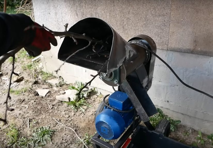 A Wood Chipper From First Principles
