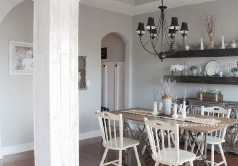 Adding Wood Planks to Our Dining Room and Side Wall
