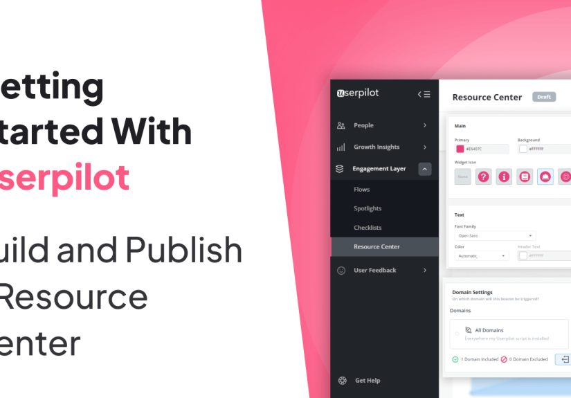 Build and Publish a Resource Center - Userpilot