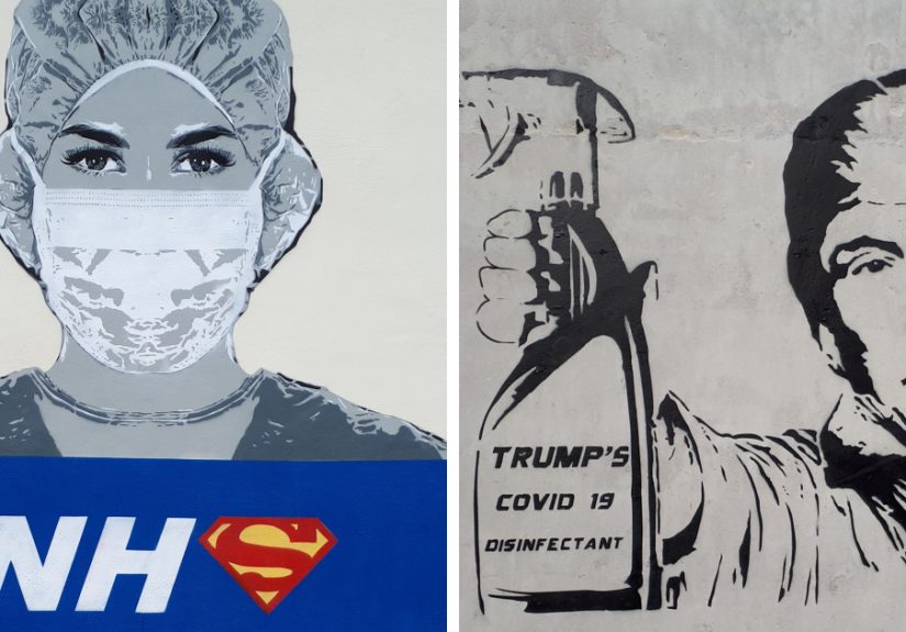 Coronavirus Street Art By John D’oh