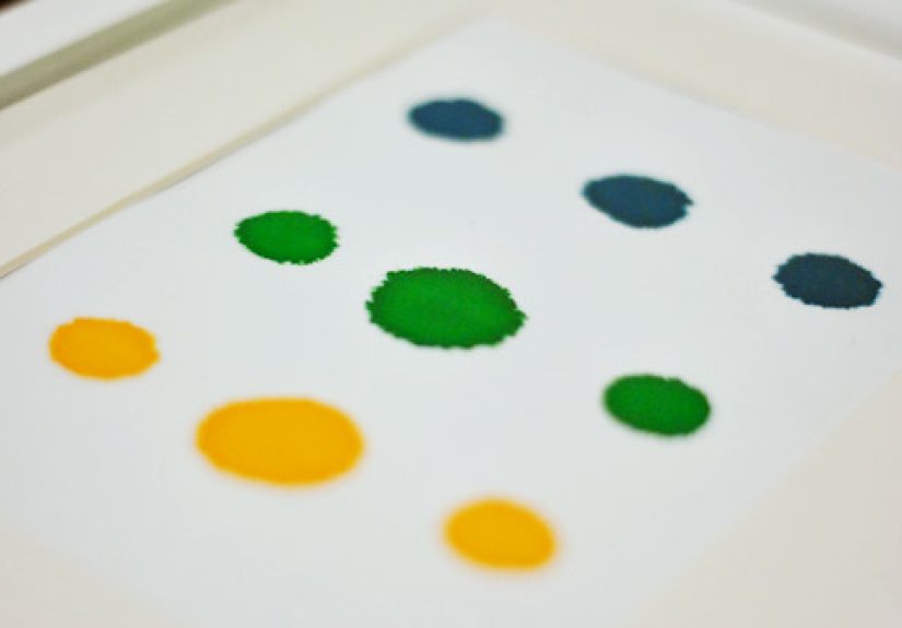 Easy DIY Art With Food Coloring