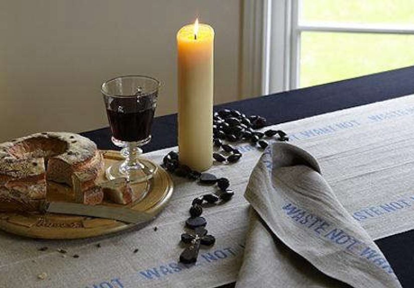 Fabrics & Linens: Waste Not Want Not Linens from Re-Found Objects