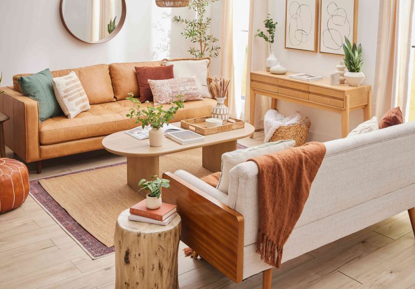 How to Arrange Two Sofas in a Living Room