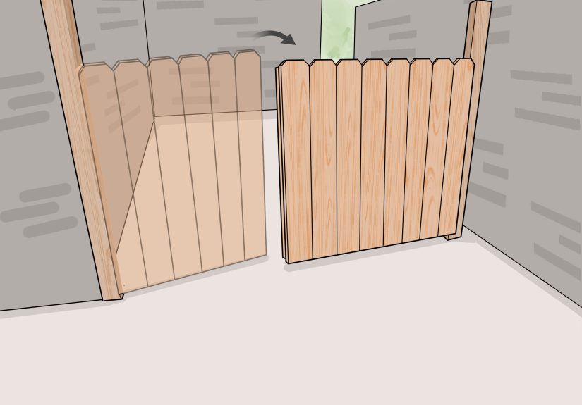 How to Build a Wooden Gate: 13 Steps