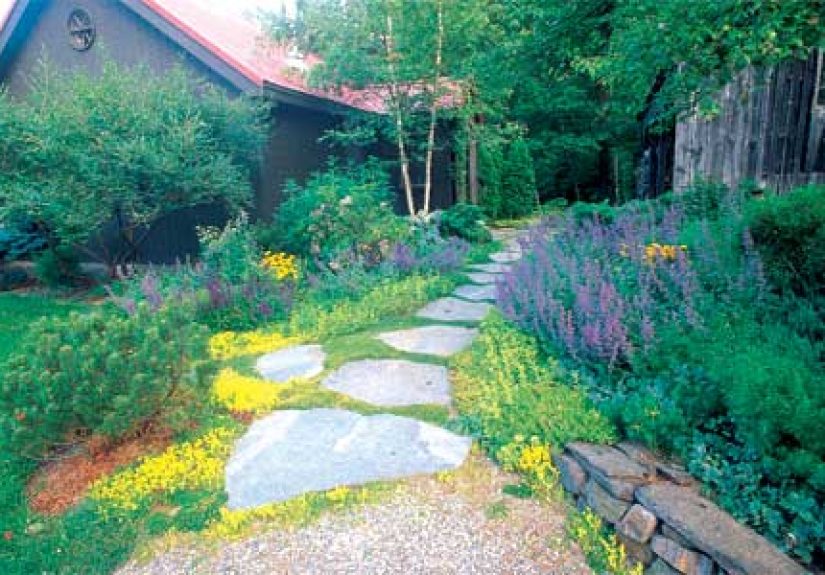 Laying Down a Stone Path