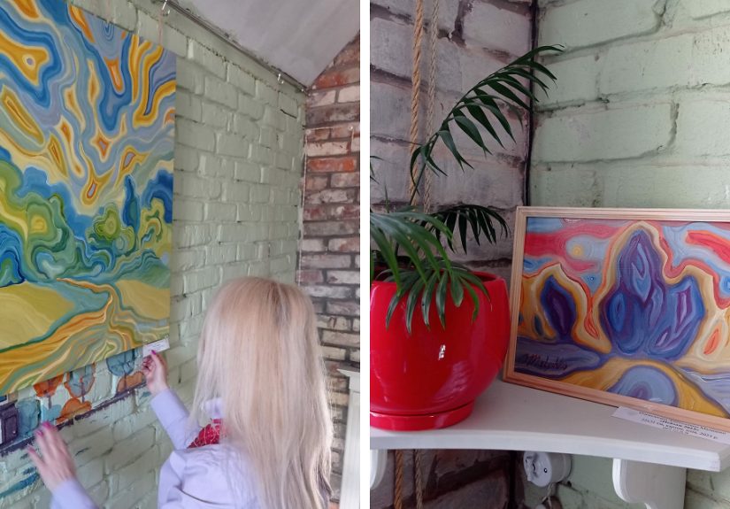 My Art Exhibition In The Frontline City Of Dnipro, Ukraine