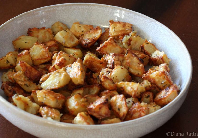 Roasted Potatoes With Parmesan Cheese Recipe