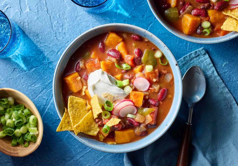 Slow Cooker Vegetarian Chili Recipe