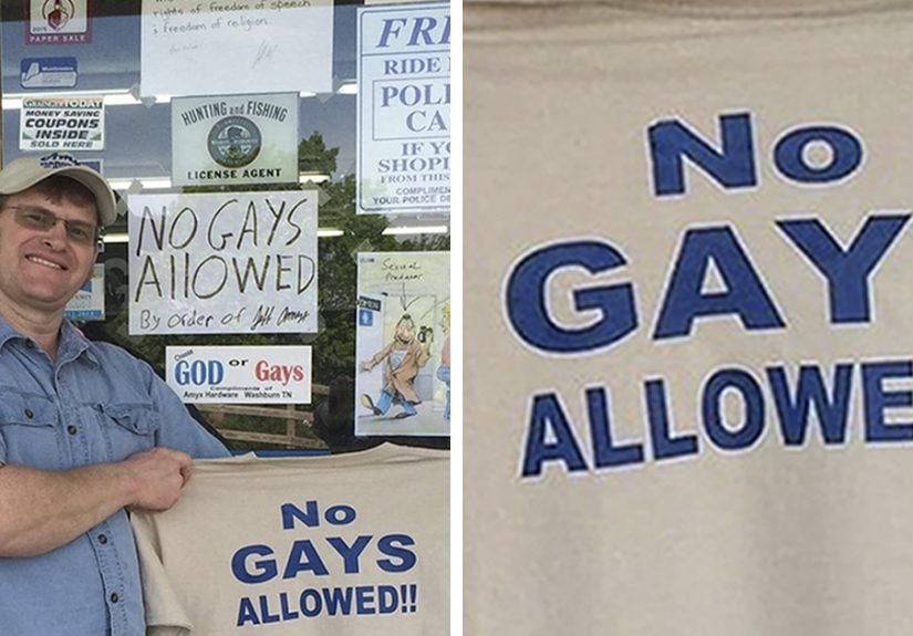 This Guy Tried To Ban Gay People From Entering His Store And It Backfired Hilariously