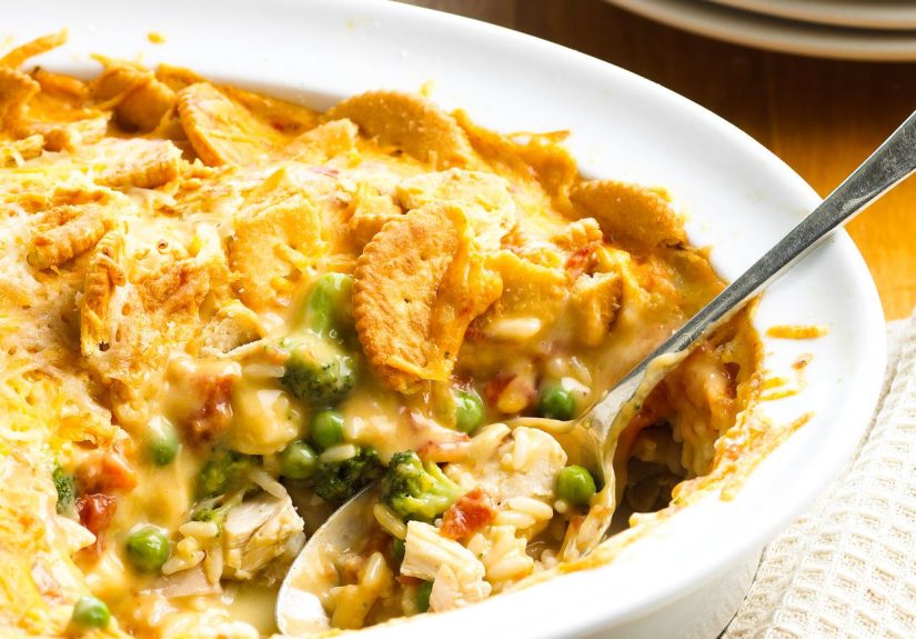 Hot and Cheesy Chicken Casserole Recipe