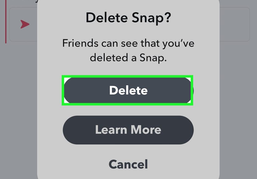How to Delete Snapchat Messages the Other Person Saved
