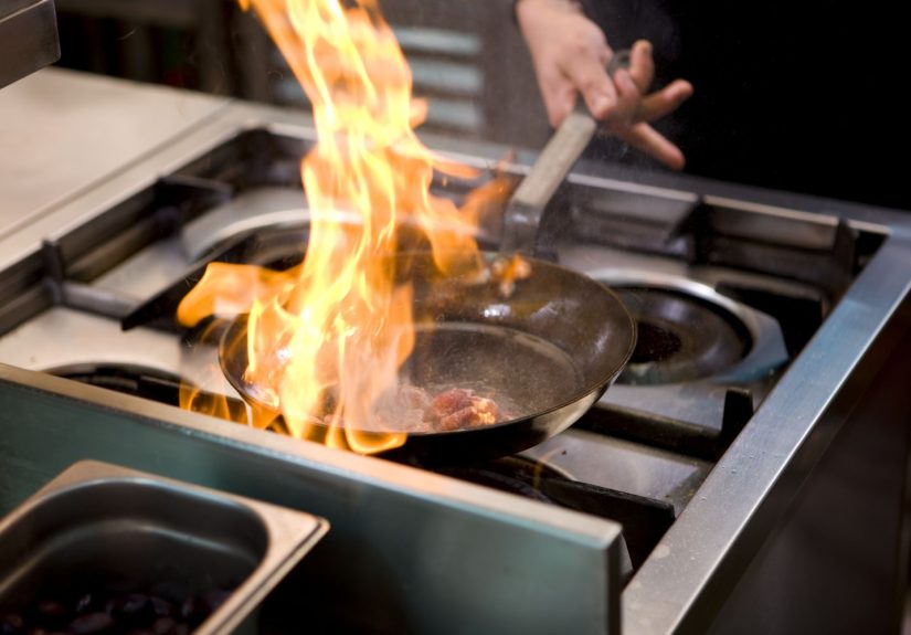 Learn to Make Bourbon Shrimp Flambe With This Recipe
