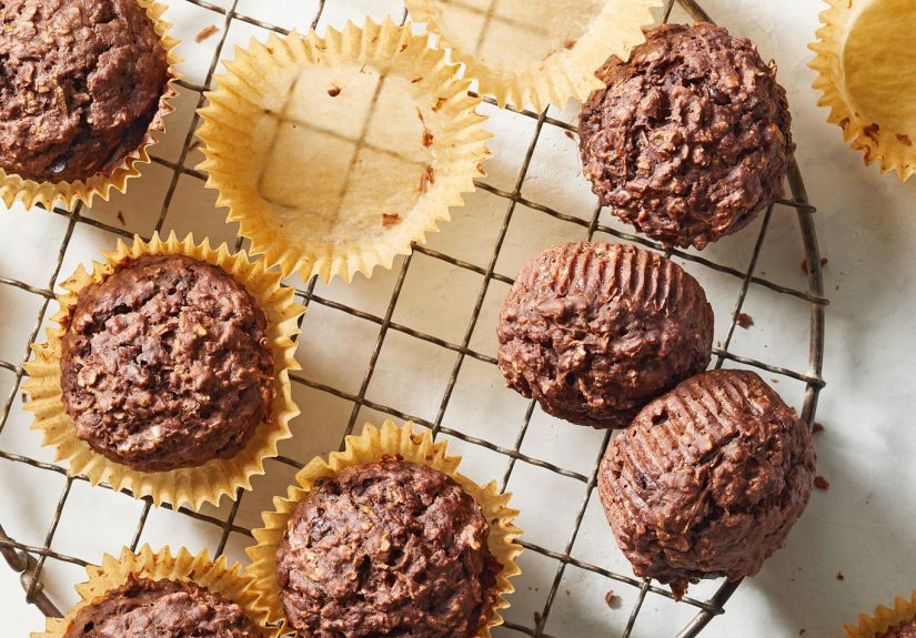 Low-Sugar Chocolate Chip Zucchini Muffins Recipe
