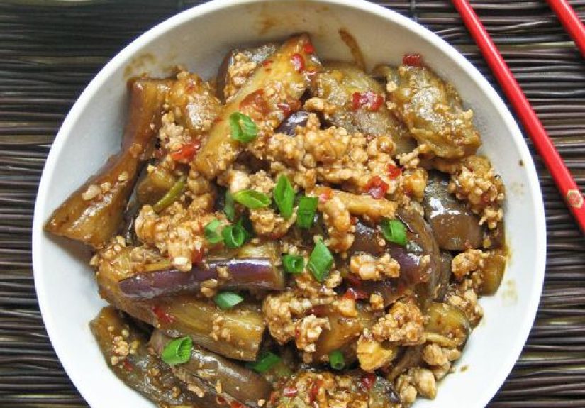 Spicy Sichuan Eggplant
