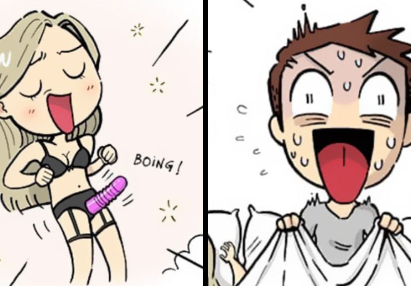 This Artist Captures Her Life With Her Boyfriend In Funny And Sometimes NSFW Comics