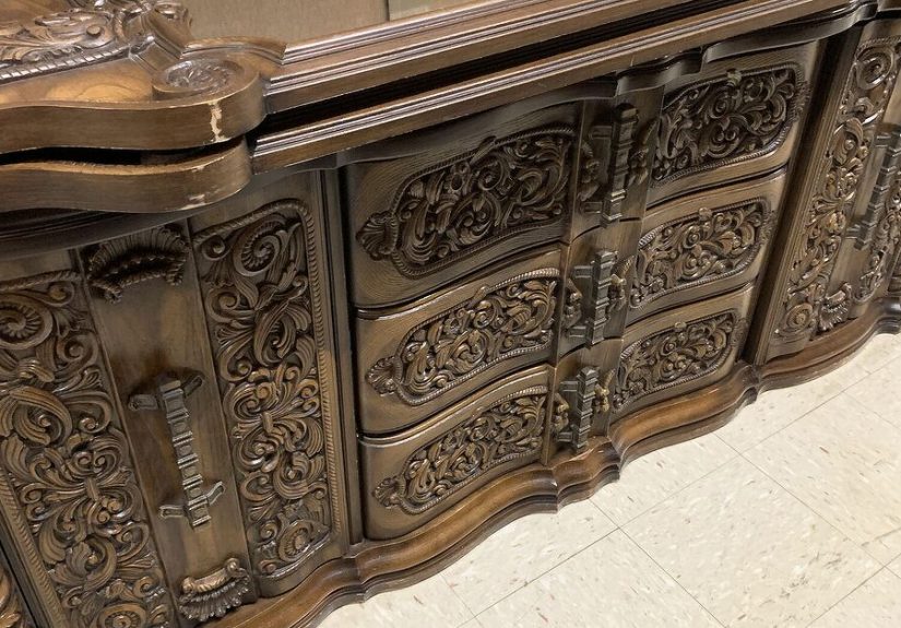 Upcycled Thrifted Dresser