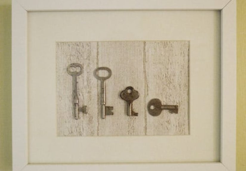 Using Personal Keys To Make Shadowbox Art